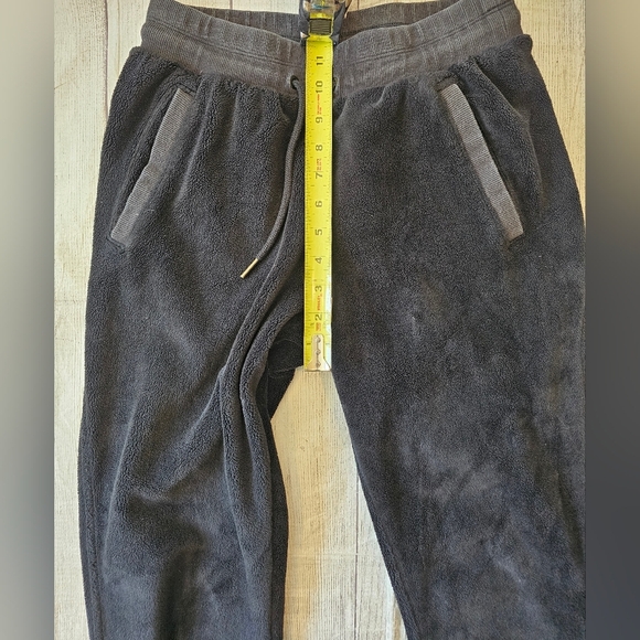 Athleta Size XS Recover Cozy Jogger Pull On Black Fleece w/ Pockets Super Warm! - Picture 9 of 10
